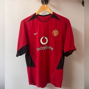 2002-04 Manchetser United Home Jersey